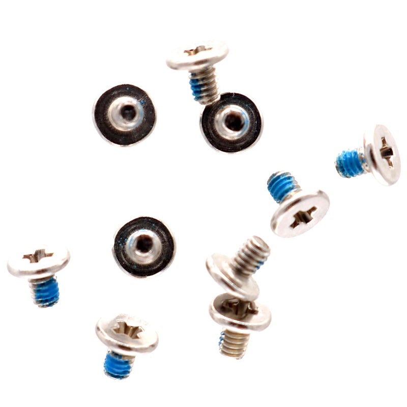 PartEGG 10pcs M2x3 mm Screws Phillips Flat-Head Replacement for Laptop Desktop PC M.2 SSD WLAN Card Cooling Fan Bottom Case (Silver) - Image 1